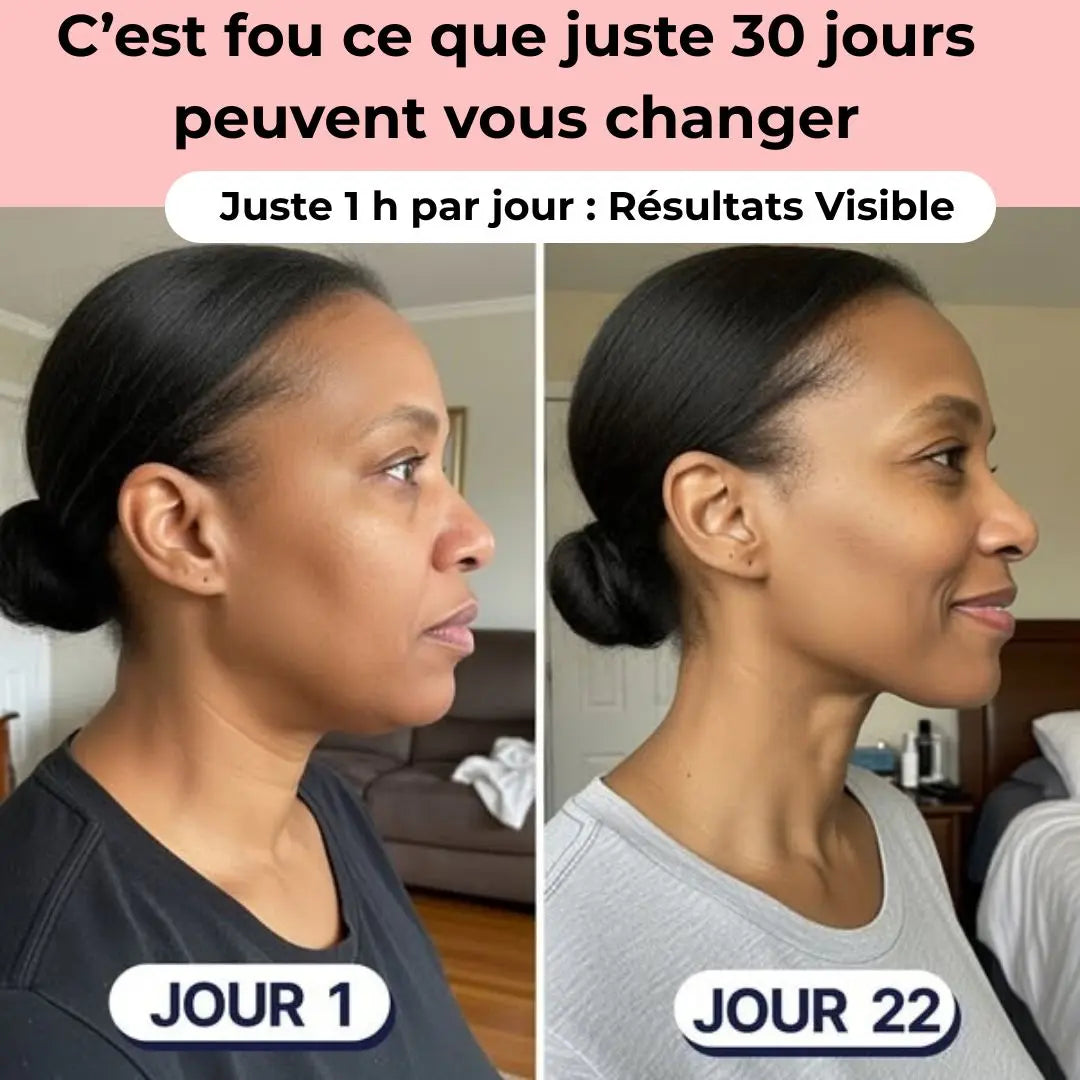 Révélez la forme en V de votre visage