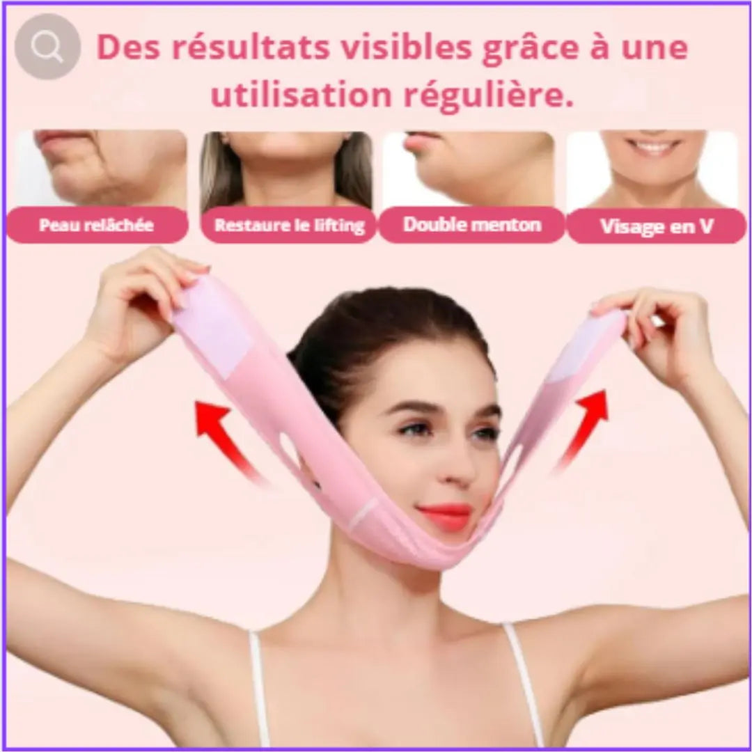 Révélez la forme en V de votre visage