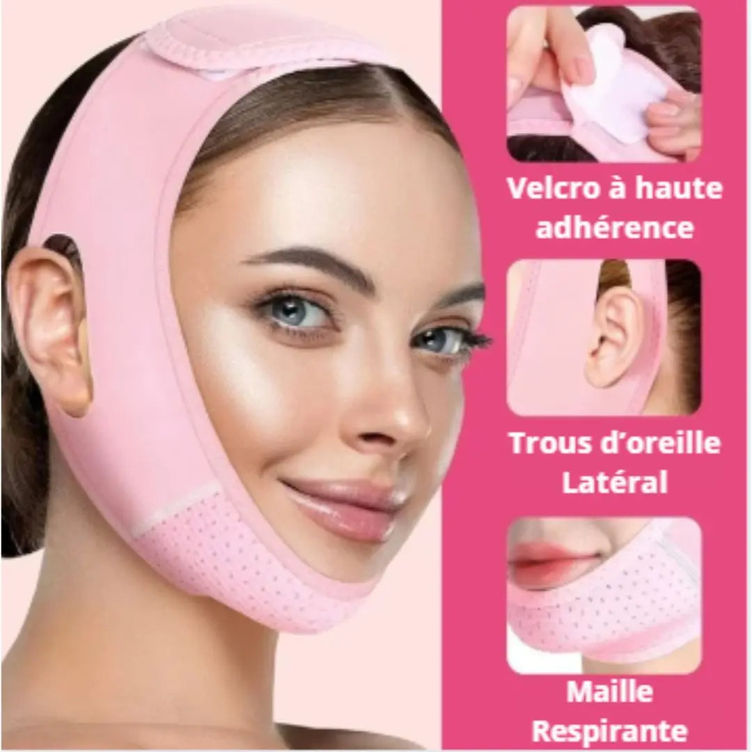 Révélez la forme en V de votre visage